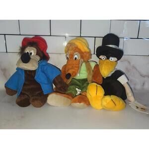 Rare Disney World Splash Mountain Bean Bag Brer Fox Bear Vulture Song of South